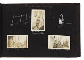 (WORLD WAR ONE.) Norman Pennicuik album with illustrations.